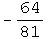 -64/81