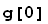 g[0]